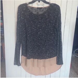 THML Sweater Top Grey Size L
